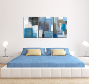 3 Panel Abstract Canvas Art Prints 002 (1)