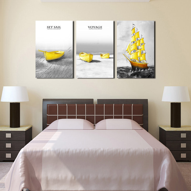 3 Piece Boat Canvas Art Prints-015 (4)