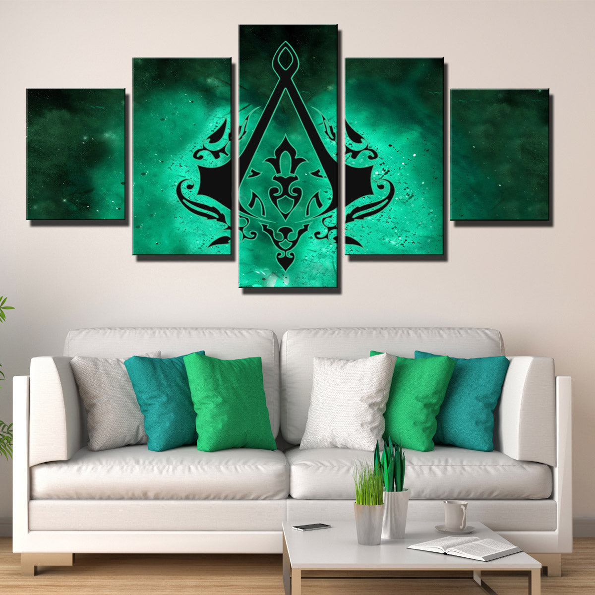 5 Panel Assassins Creed Canvas Print Wall Art Decor Picture-221 (1)