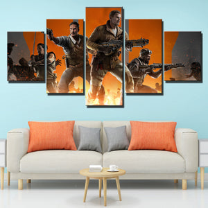 5 Panel Call of Duty Black Ops 3 Canvas Art Pictre Print Poster-208 (4)