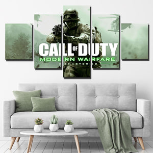 5 Panel Call of Duty Canvas Print Picture Poster Art-209 (1)