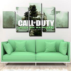 5 Panel Call of Duty Canvas Print Picture Poster Art-209 (2)