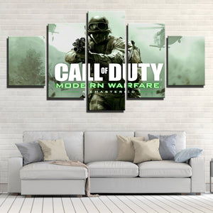 5 Panel Call of Duty Canvas Print Picture Poster Art-209 (4)