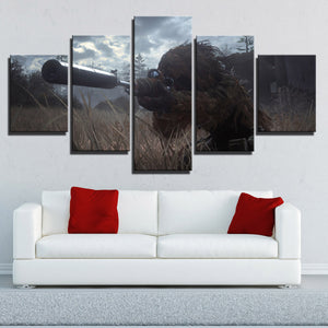 5 Panel Call of Duty Modern Warfare Sniper Print Art Canvas Picture Poster-207 (4)