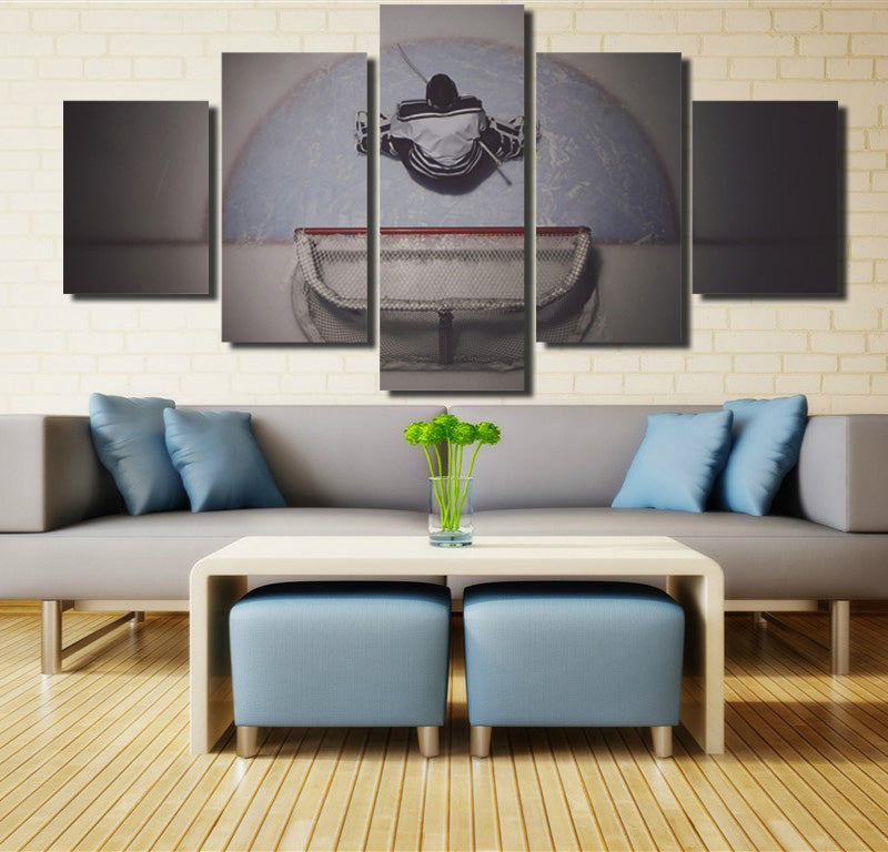 5 Panel Hockey Goalie Canvas Prints Poster Picture-062 (4)