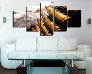  5 Panel Modern Painting Bullet Canvas Prints Picture-074 (3)