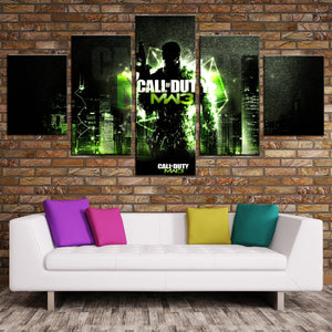 5 Panel Modern Warfare 3 Game Canvas Art Print Picture Poster-210 (2)