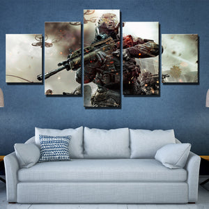 5 Piece Call of Duty Black Ops 2 Print Pianting Canvas Picture Wall Art-203 (2)