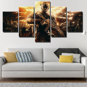 5 Piece Call of Duty Black Ops II Painting Art Canvas Print Wall Picture-202 (2)