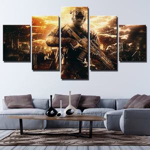 5 Piece Call of Duty Black Ops II Painting Art Canvas Print Wall Picture-202 (3)