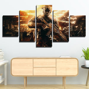 5 Piece Call of Duty Black Ops II Painting Art Canvas Print Wall Picture-202 (4)