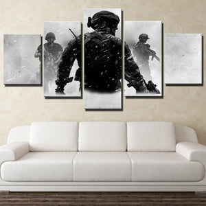 5 Piece Call of Duty MW3 Canvas Print Decor Painting Wall Art Picture-211 (4)