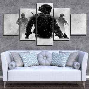 5 Piece Call of Duty MW3 Canvas Print Decor Painting Wall Art Picture-211 (3)