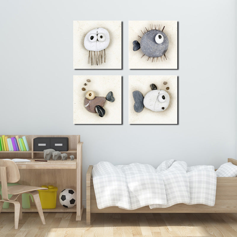Stone Fish Canvas Wall Art Prints-005 (4)